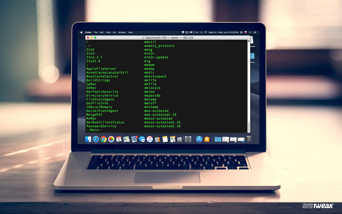 Commands For Terminal On Mac